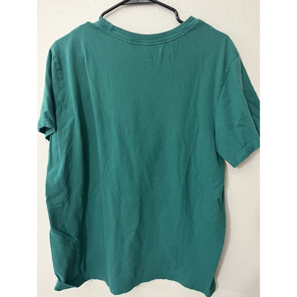 Nike Shirt Adult L Green Box Logo Spell Out Graphic Tee Mens - Picture 2 of 6